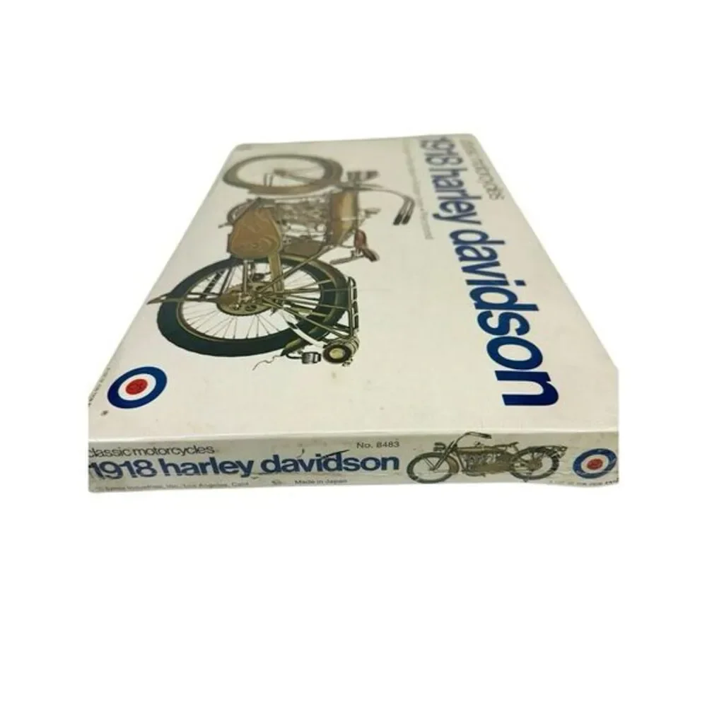 Entrex Classic Motorcycles 1918 Harley Davidson 1:16 Model Kit‎ 8433 Sealed NOS